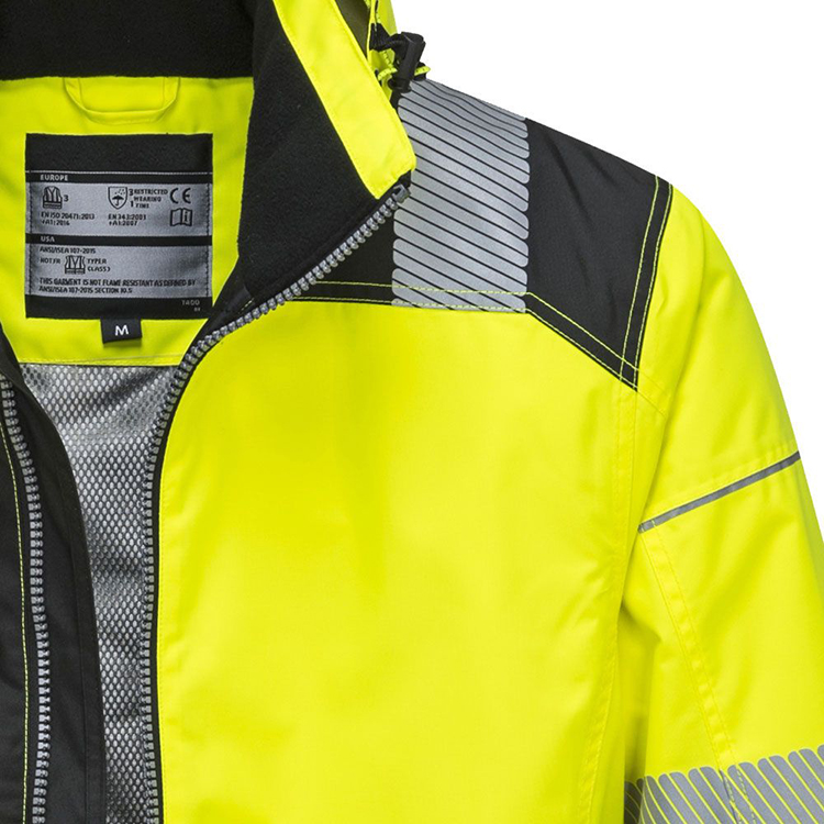 HiVis Insulated Rain Jacket