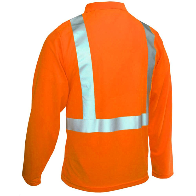 HIVIS Long Sleeve Polo