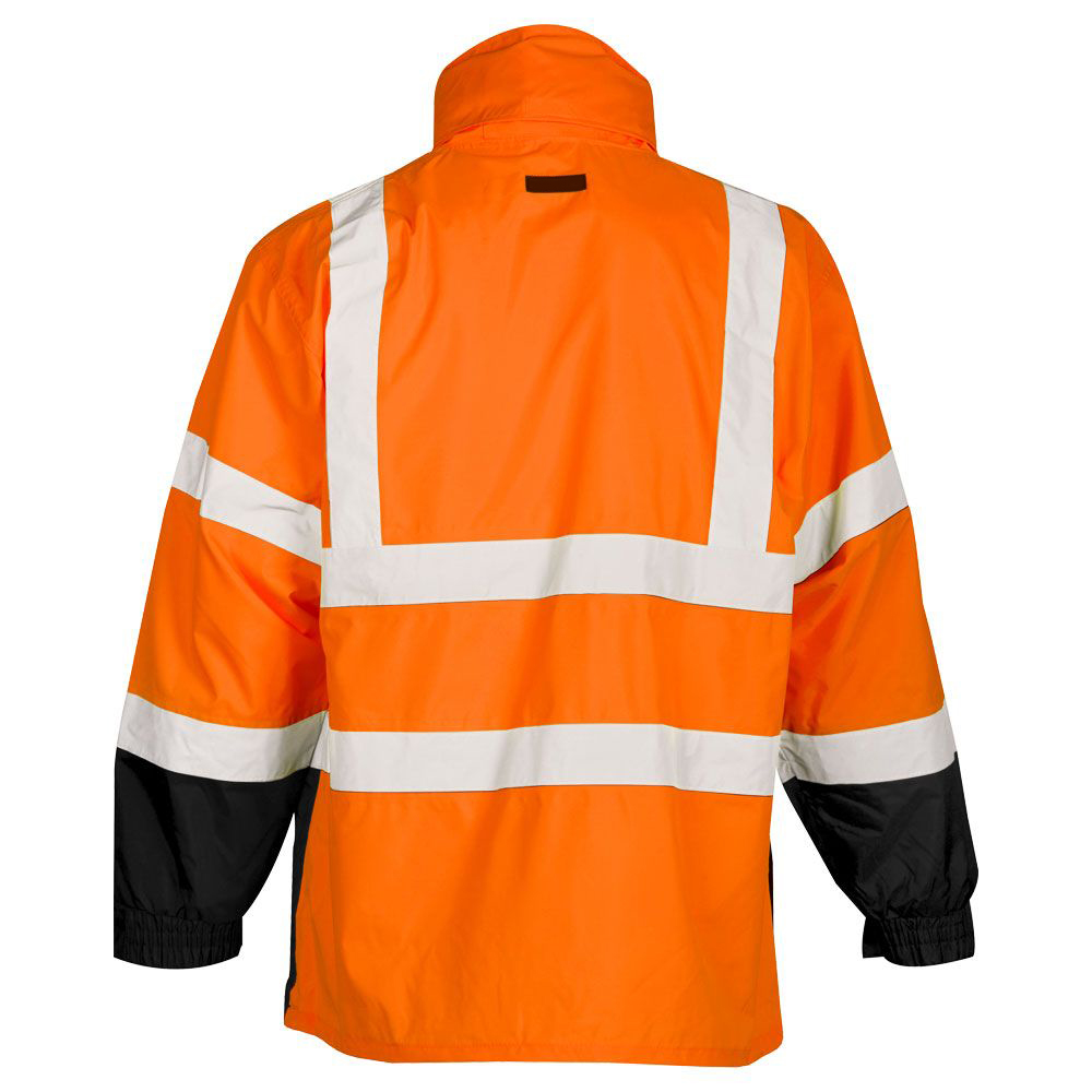 HIVIS STORM COVER RAIN JACKET