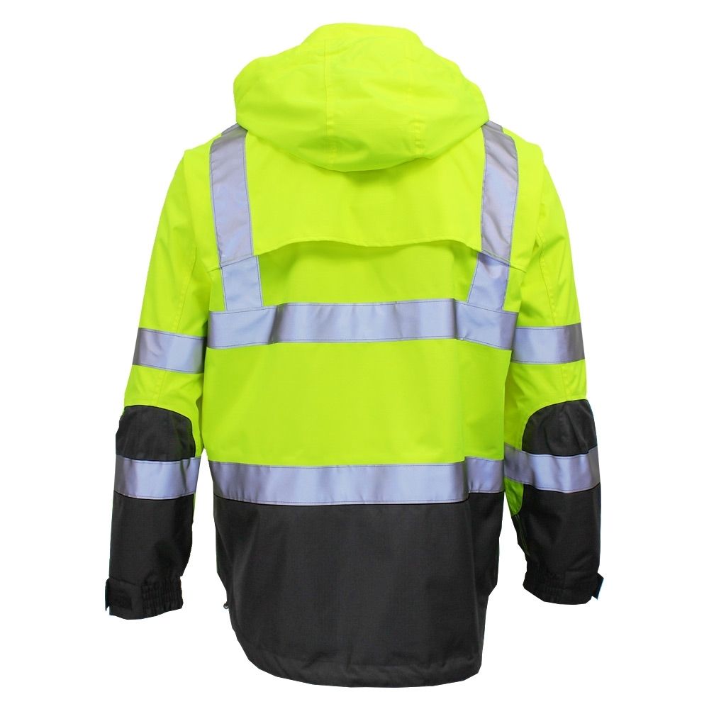HIVIS HEAVY-DUTY RIPSTOP RAIN JACKET