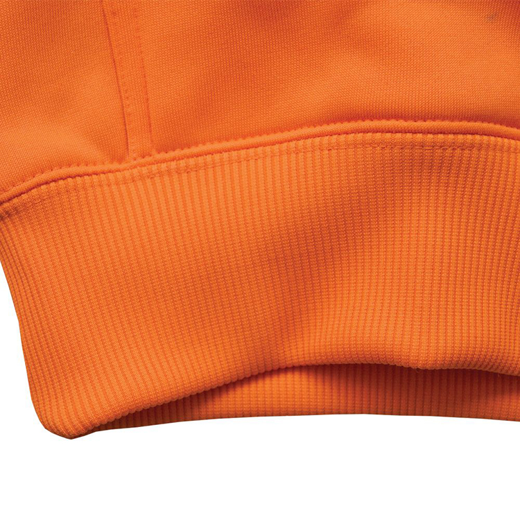 HIVIS POLYESTER FLEECE FULL ZIP LINED SWEATSHIRT