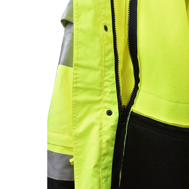 BLACK BOTTOM HOODED SWEATSHIRT