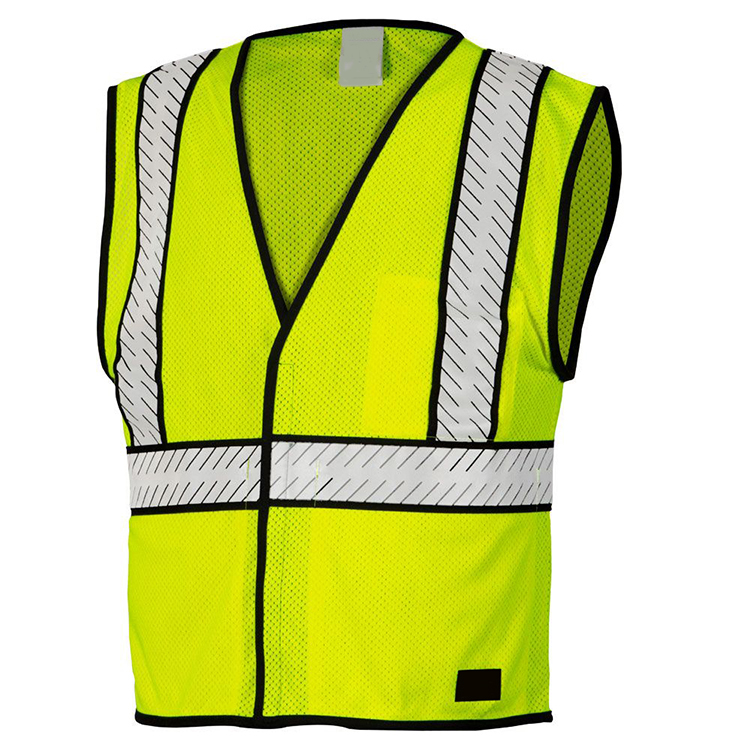 Contrasting Breathable Safety Vest 