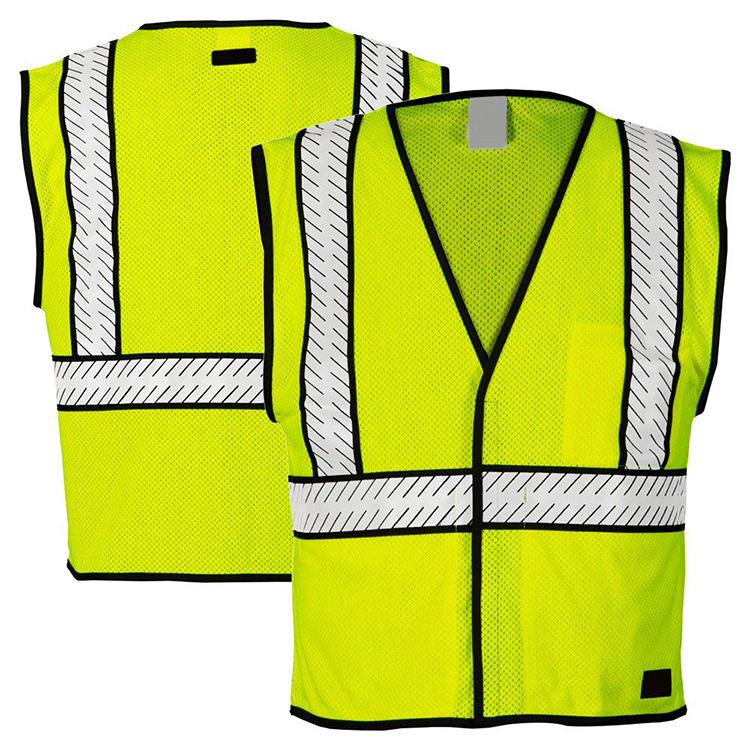 Contrasting Breathable Safety Vest 